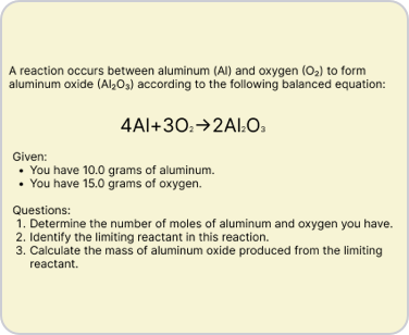 Chemistry Problem Image